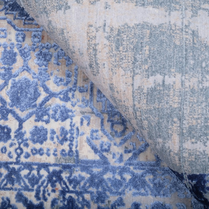 Ковер Art Deco 3035A CREAM2 / BLUE2