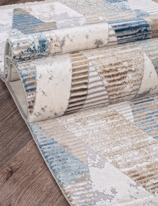 Ковер ALLURES 12027 CREAM / BLUE