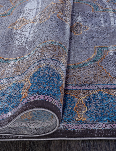 Ковер QUARES 31464 975 GREY GOLD