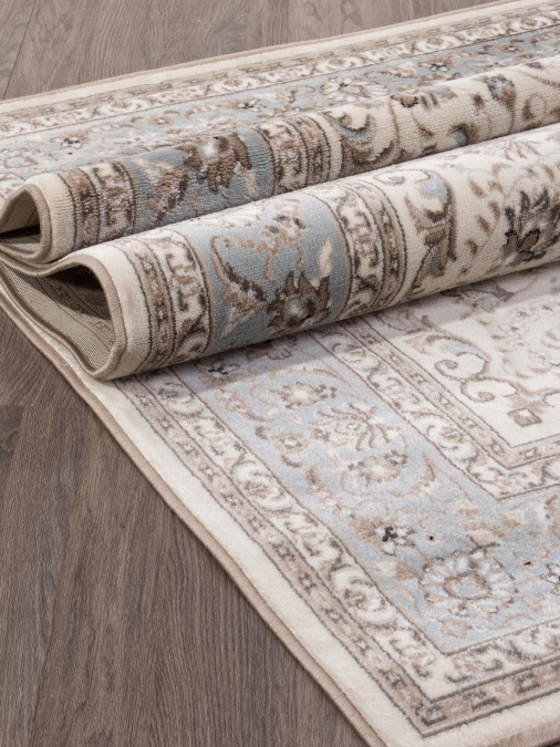 Ковер VALENCIA DELUXE F014 CREAM-L.BLUE