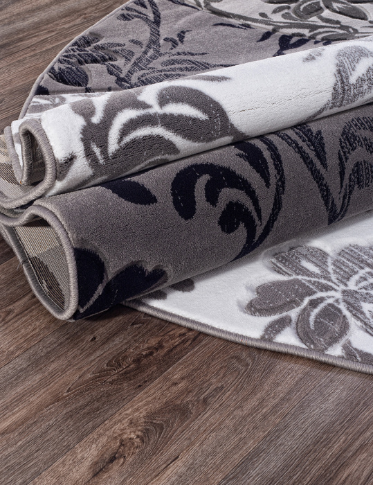 Ковер MEGA CARVING d268 GRAY