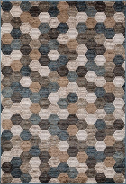 Ковер MATRIX D579 BEIGE-BLUE