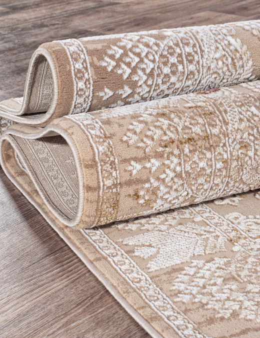 Ковер QUANTUM 03013B BROWN / BROWN