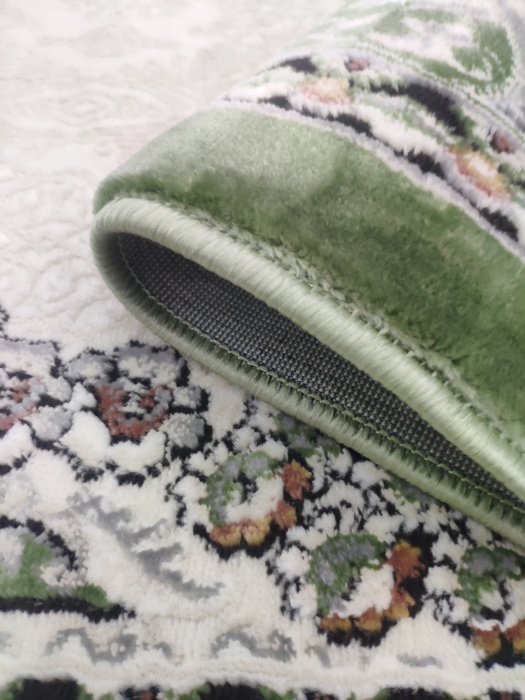 Ковер Amira 4923A D.Blue-L.Grey (зелёный)