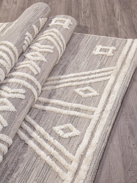 Ковер SOHO 24029A GREY / L.GREY