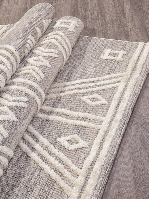 Ковер SOHO 24029A GREY / L.GREY