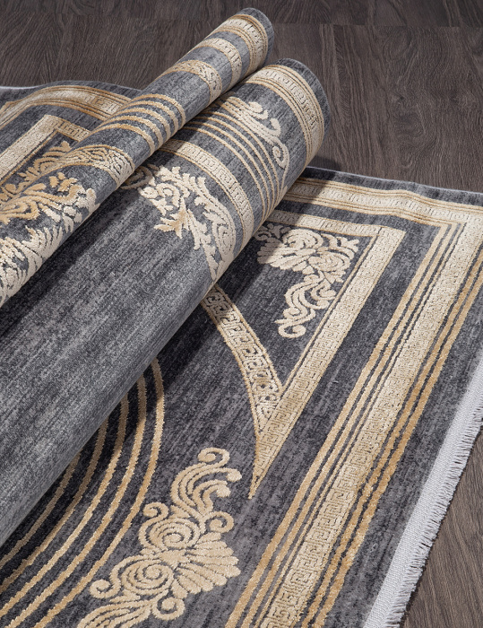 Ковер MILANO 21071B D.GREY / L.YELLOW