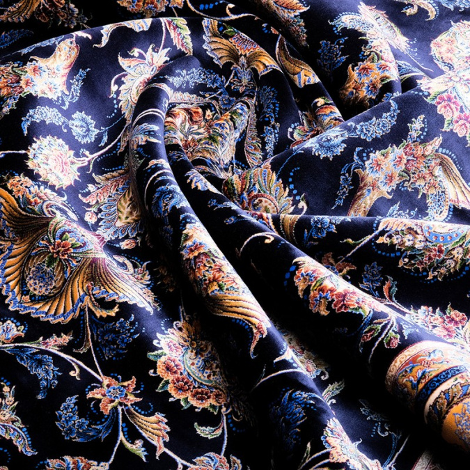 Ковер Qum 2004C NAVY / CREAM