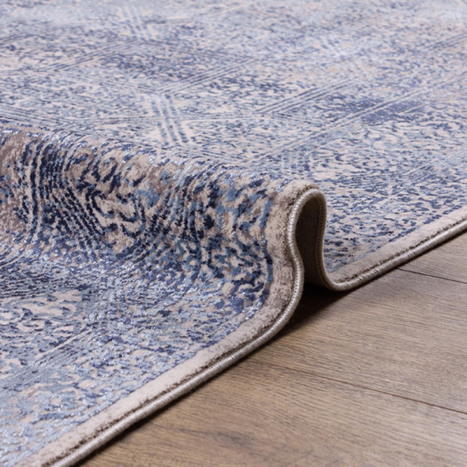 Ковер Doku B167E COKME_DGRAY / L_BLUE