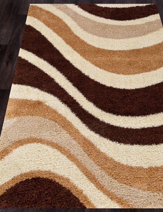 Ковер SHAGGY ULTRA s607 BEIGE-BROWN