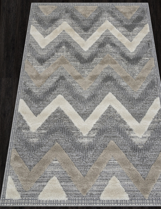 Ковер TUNIS 6606A WHITE / L.GRAY