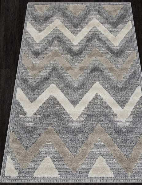 Ковер TUNIS 6606A WHITE / L.GRAY