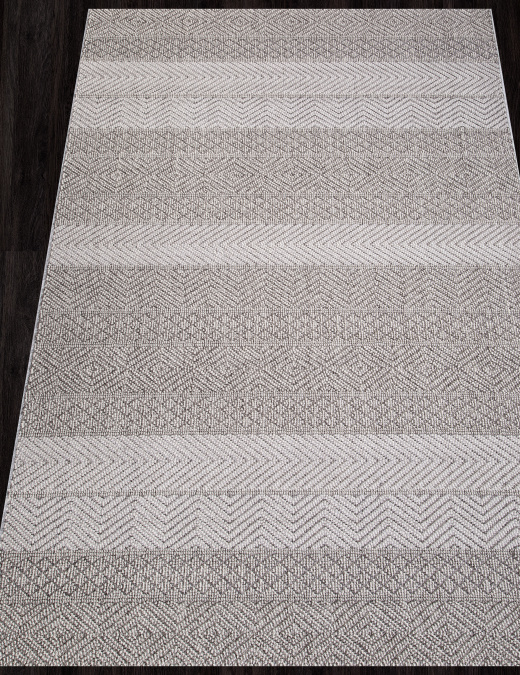 Ковер INDIGO 19460A SMOKE / WHITE