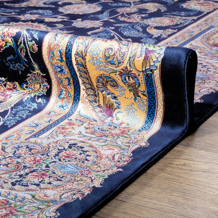 Ковер Qum 2003M NAVY / CREAM