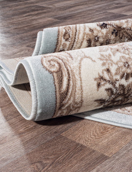 Ковер VALENCIA DELUXE 4015 L.BLUE-BROWN