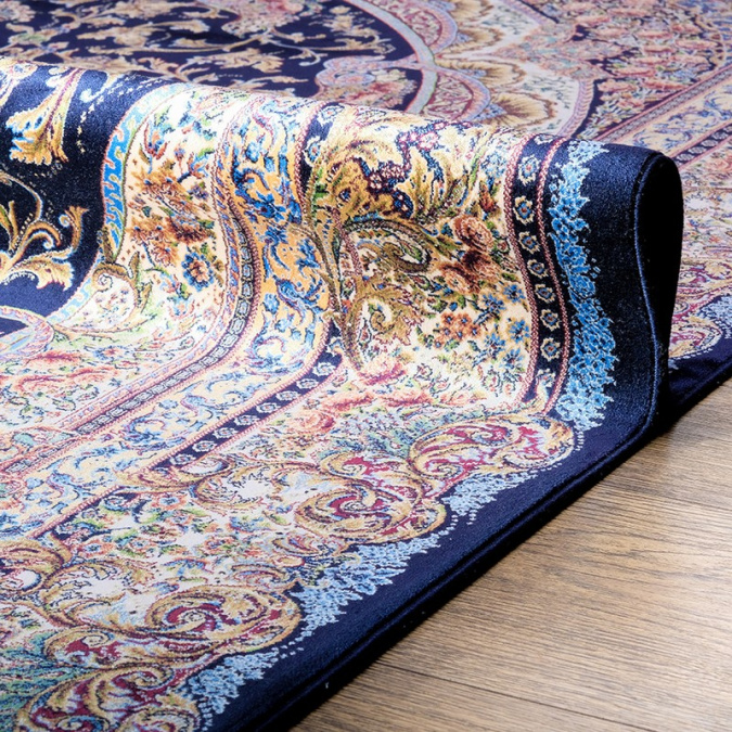 Ковер Qum 2004C NAVY / CREAM