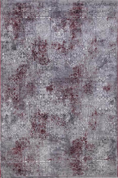 Ковер SATINE S106B KOYU GREY COKEN / RED