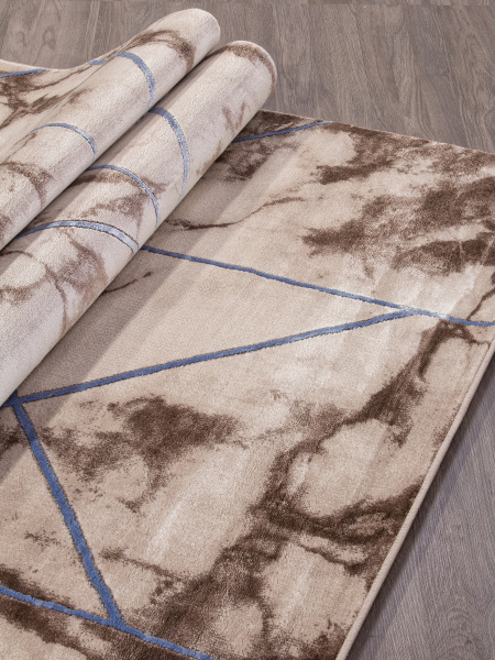 Ковер GRAFF 3391 BEIGE-BLUE