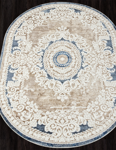 Ковер ANTEP O1701 630 CREAM / BLUE