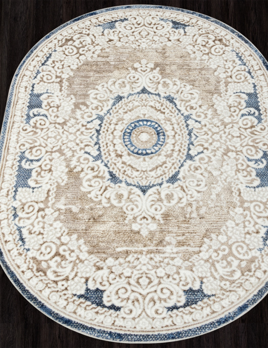 Ковер ANTEP O1701 630 CREAM / BLUE