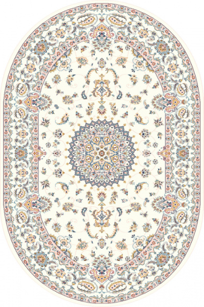 Ковер Hunnu Wool+Viscose Овал 6C1103 001