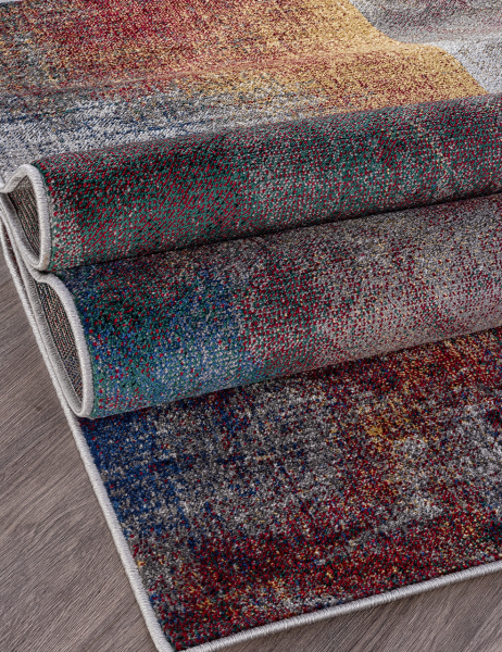 Ковер LONDON D818 gray-red