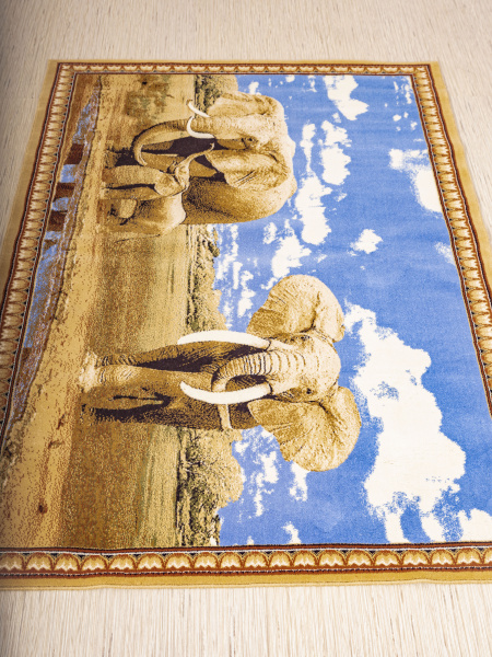 Ковер Hunnu  сувенирный 6S1028 82 слоны