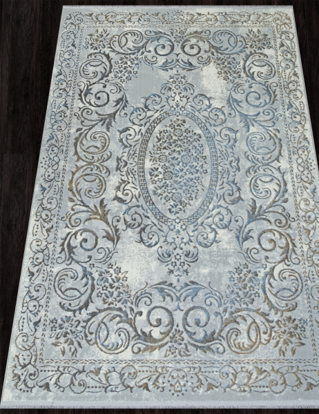 Ковер SAHARA 00766A GREY HB / L.BLUE FDY