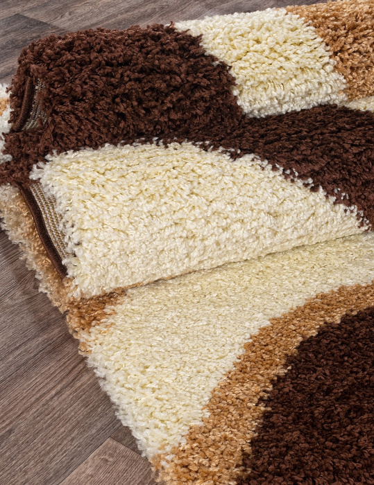 Ковер SHAGGY ULTRA s607 BEIGE-BROWN
