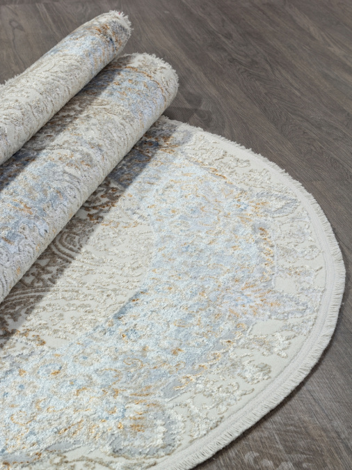 Ковер SAHARA 06066A L.BLUE FDY / CREAM HB