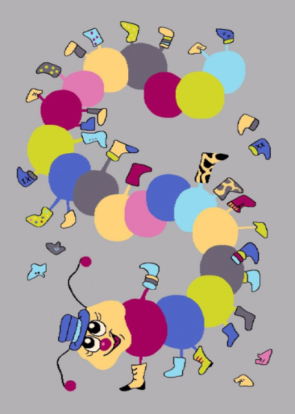 Ковер Funky Top Iwo graphite