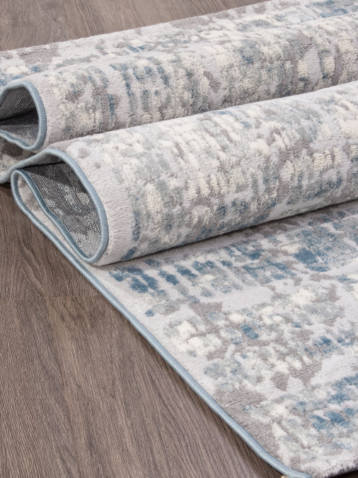 Ковер Valentino V128A D.GREY SHRINK / L.BLUE HEATSET