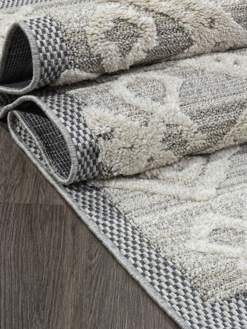 Ковер TUNIS 6609A WHITE / L.GRAY