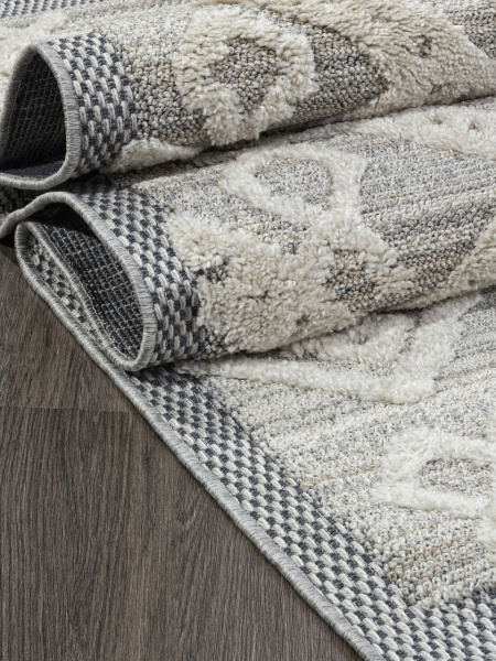 Ковер TUNIS 6609A WHITE / L.GRAY