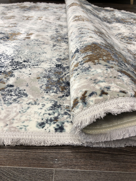 Ковер DOKU 9354H BLUE / CREAM