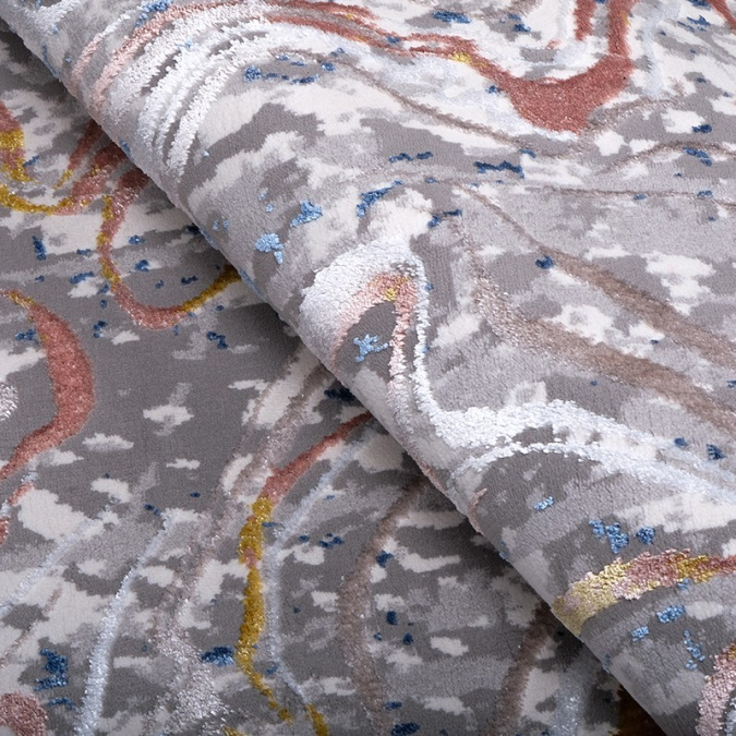 Ковер Color K023B P_BEIGE / P_D_BLUE