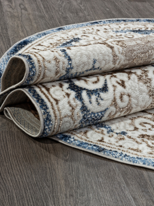 Ковер ANTEP O1701 630 CREAM / BLUE