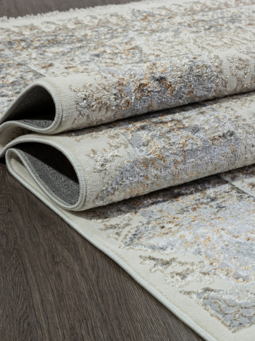 Ковер SAHARA 06066A GREY FDY / CREAM HB