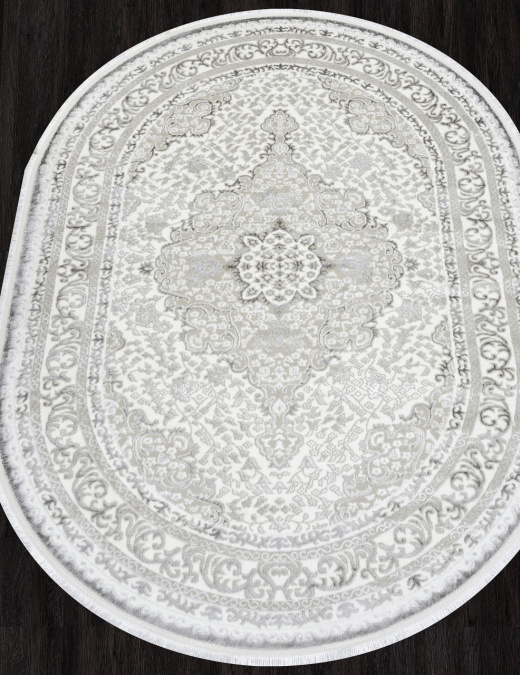 Ковер ALFANI Q011A GREY FDY / CREAM SHRINK