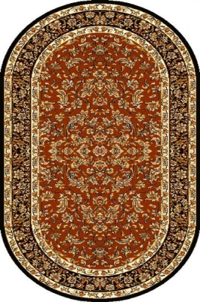 Ковер Standard Овал Hermiona brick red