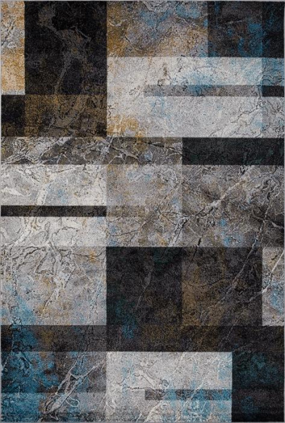 Ковер LONDON D828 GRAY-BLUE