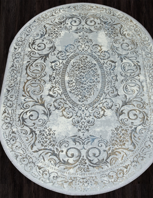 Ковер SAHARA 00766A GREY HB / L.BLUE FDY