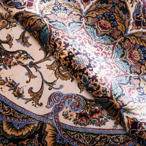 Ковер Qum 2004A CREAM / NAVY