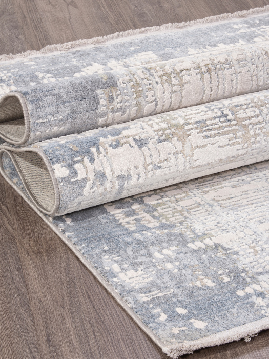 Ковер PERLA C634AQ GREY / L.GREY