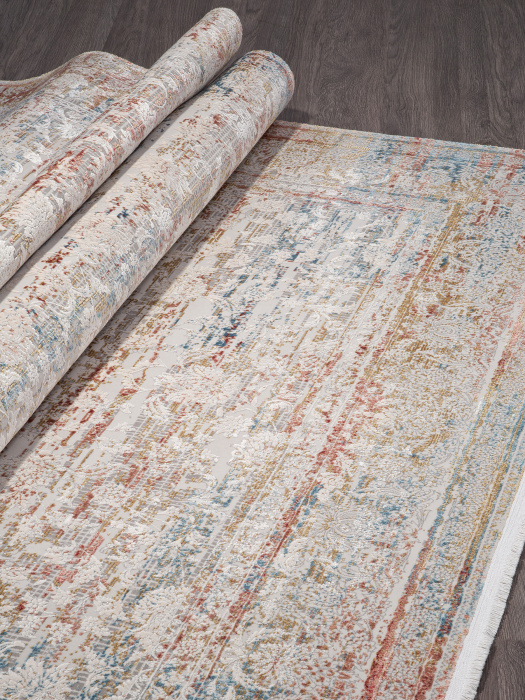 Ковер CABINET Y5076E GREY / YELLOW