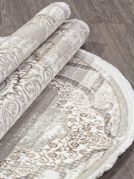 Ковер ALFANI Q018A VIZON FDY / CREAM SHRINK