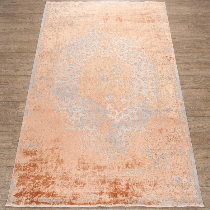 Ковер Art Deco 3023A L_GRAY / COPPER_2