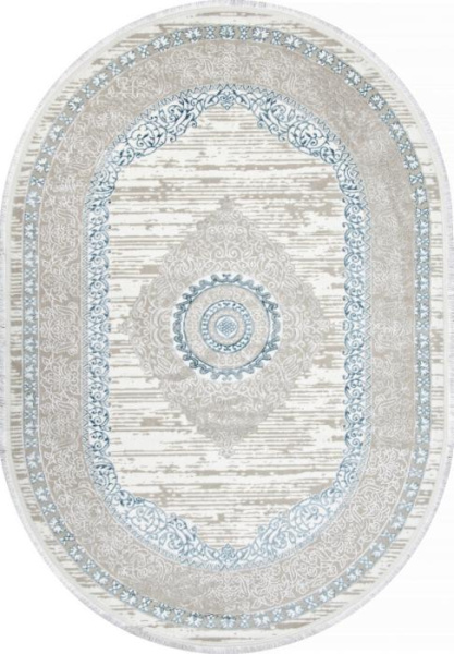 Ковер ALFANI Q012A BLUE FDY / CREAM SHRINK