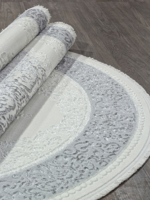 Ковер SAHARA 00759B CREAM HB / GREY FDY