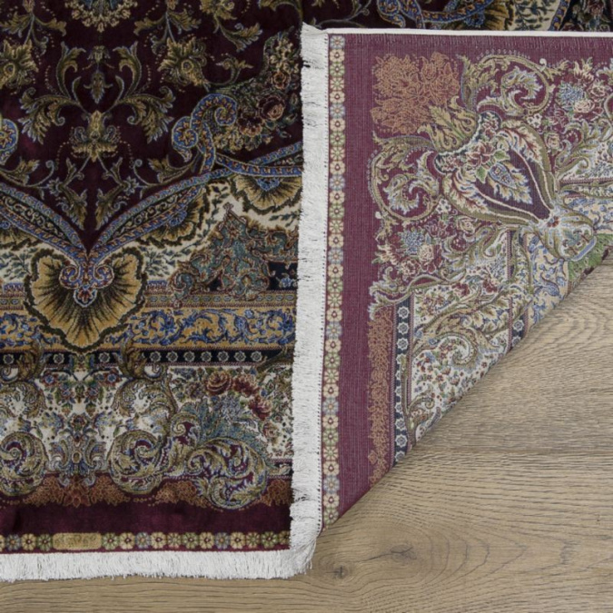 Ковер Qum 2004K BORDO / CREAM